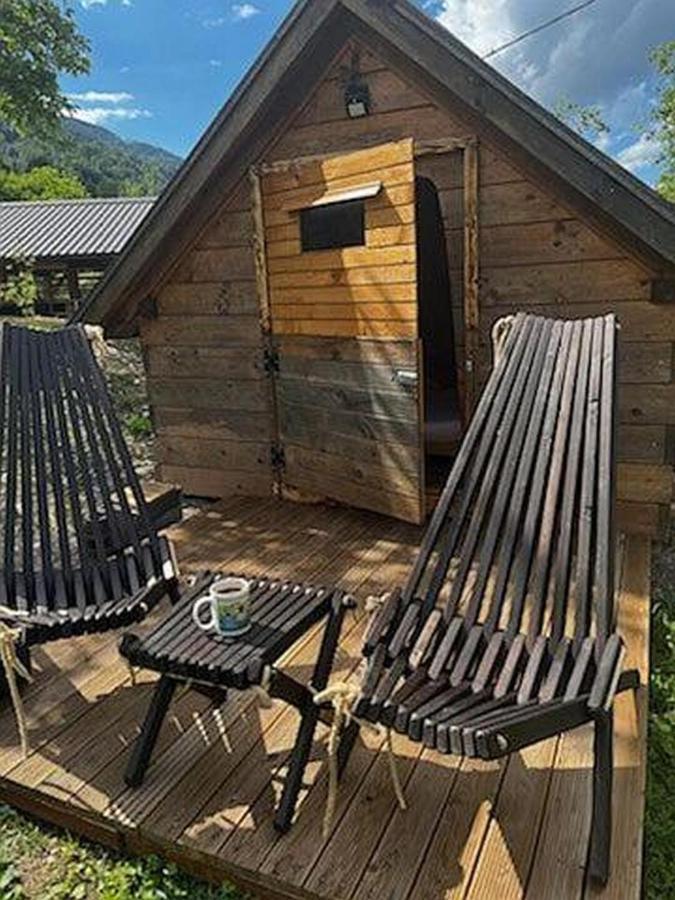 Hotel Krampez Kobarid Esterno foto